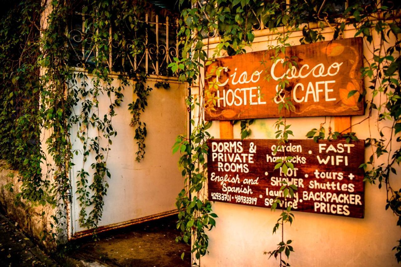 Ciao Cacao Hostel & Vegan Cafe Flores Exterior foto